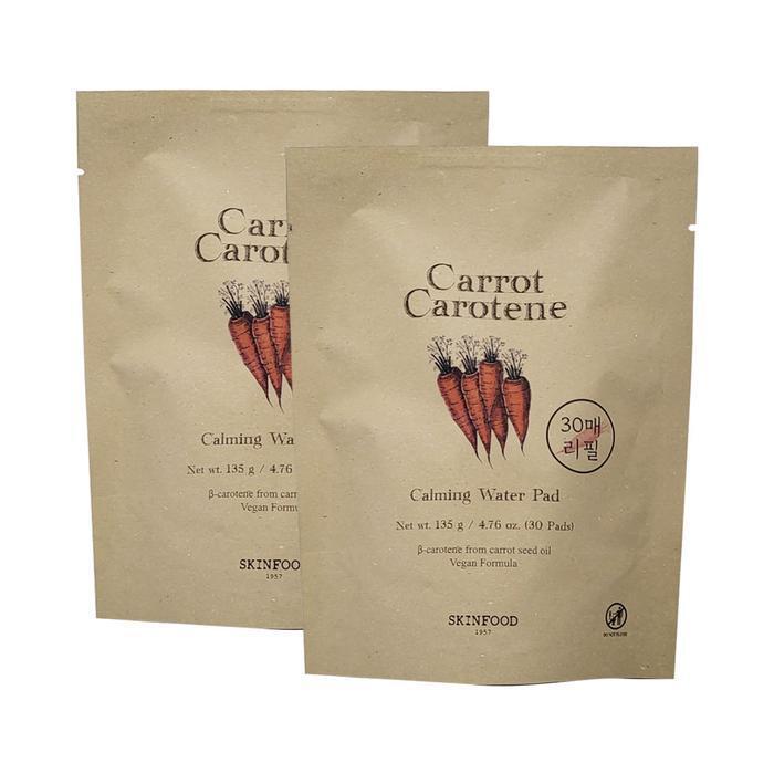 Skinfood Carrot Carotene Water Pads 30 Sheets Refill 2 Ss (35822984)