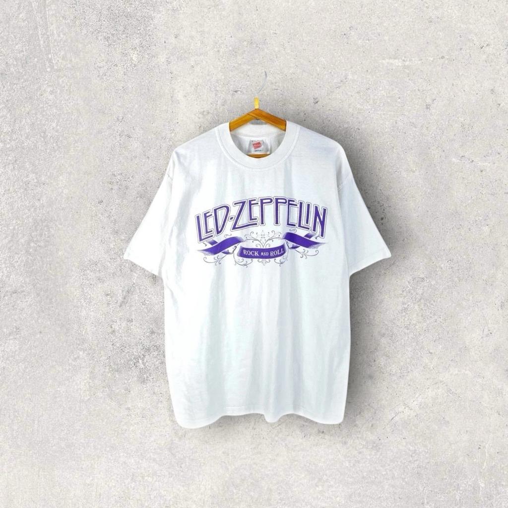 vintage Led Zeppelin t shirt Rock And Roll world tour band tee rock 90s 80s rare Unisex T-Shirt