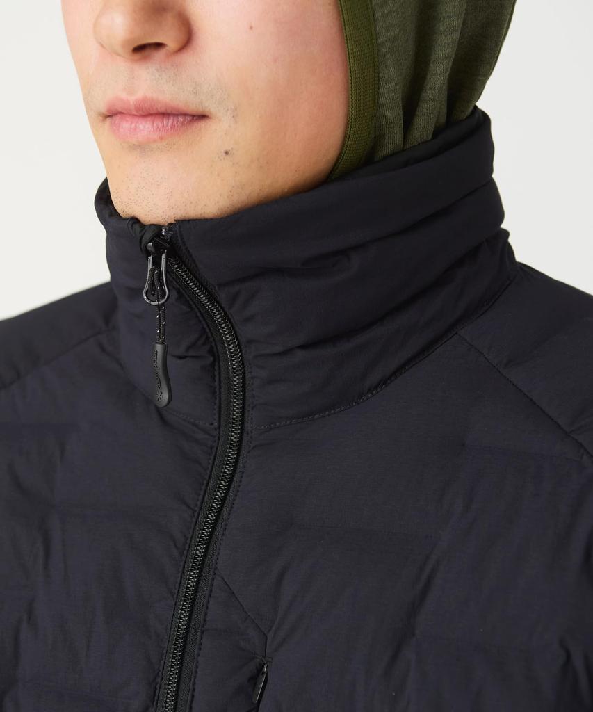 Snow Peak Stretch Double Weave Insulation Jacket Outer and Size L SPF-JK-25AU905, Jacket, Padded, Insulated, Men's Women's, Black,