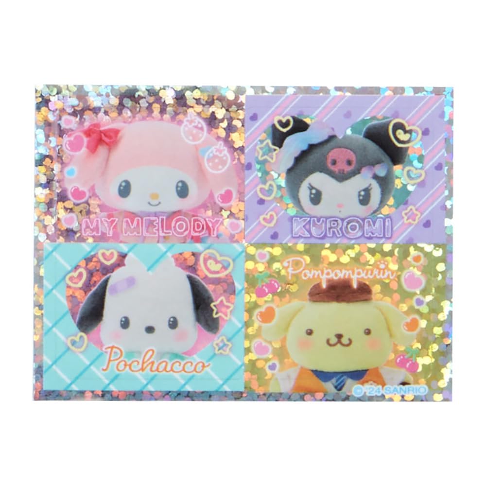 Sanrio Набор наклеек Академия Искрящиеся Персонажи Sanrio 492361 (#Клуб Санрио)