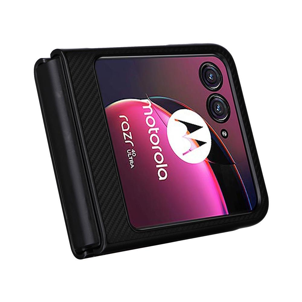 Защитный чехол для телефона Motorola Razr40 Ultra, ретро-кожа с текстурой