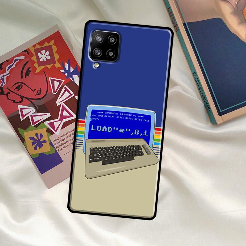 C64 Load Screen Cover For Samsung Galaxy A14 A34 A54 A12 A22 A32 A52 A72 A13 A23 A33 A53 A52S A71 A51 Case