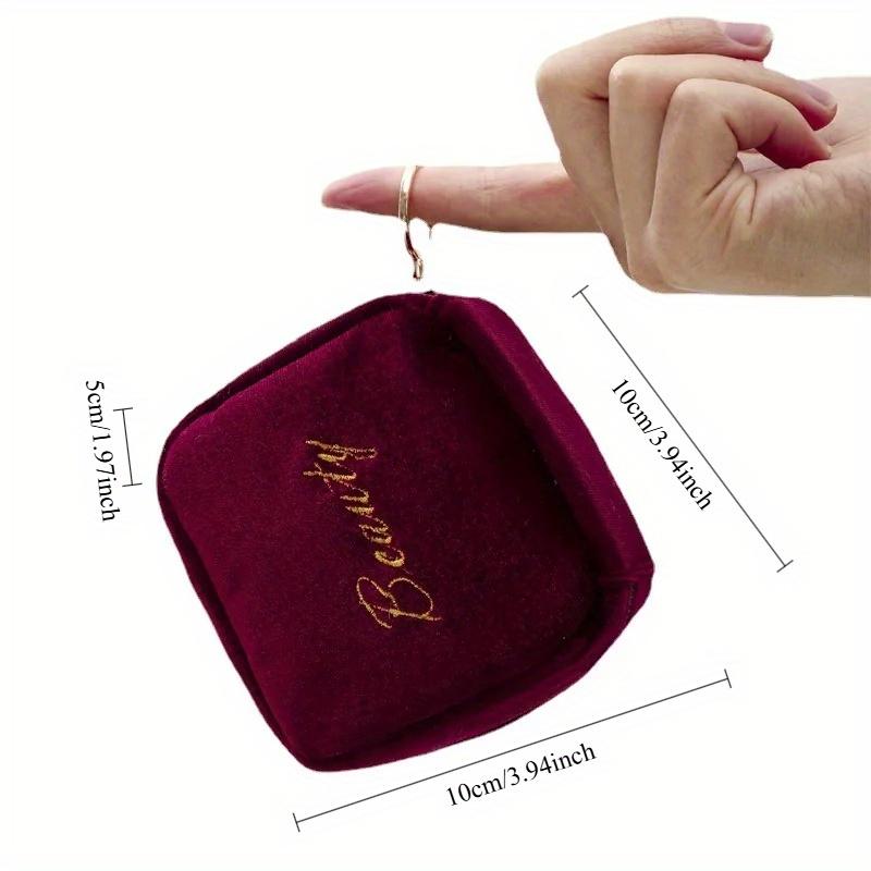 Сумка для хранения помады мини портативная водонепроницаемая сумка для хранения косметики с ручкой косметичка