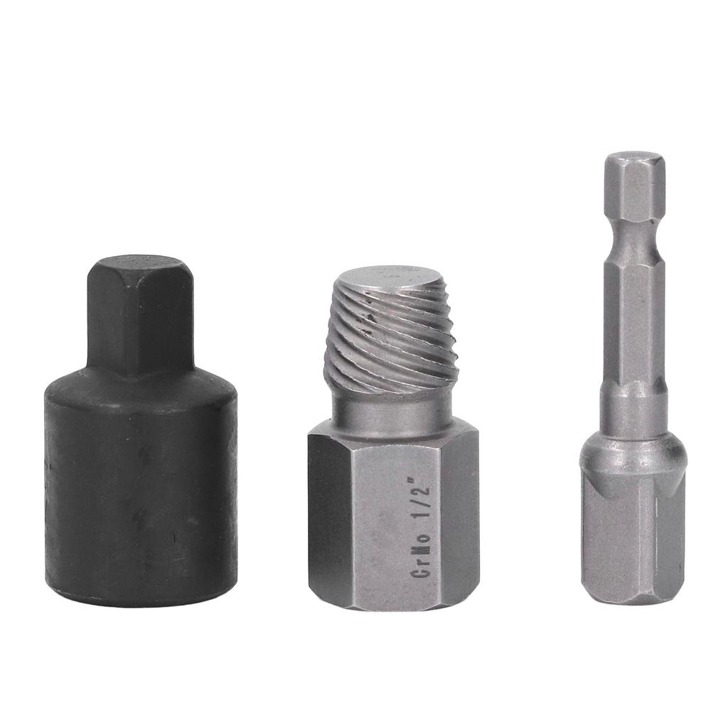 Набор экстракторов поврежденных винтов 15 шт. Высокоуглеродистая сталь Привод 3/8 дюйма Набор шестигранных экстракторов винтов для ремонта