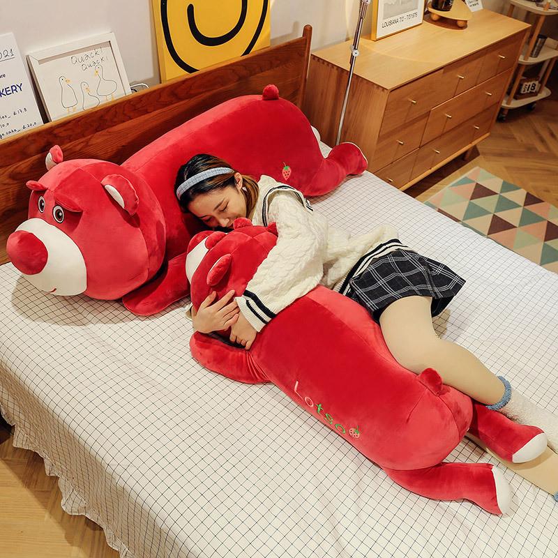 Plush Red Lotso Toy Soft Filled Doll Room Decorations Children Holiday Gift