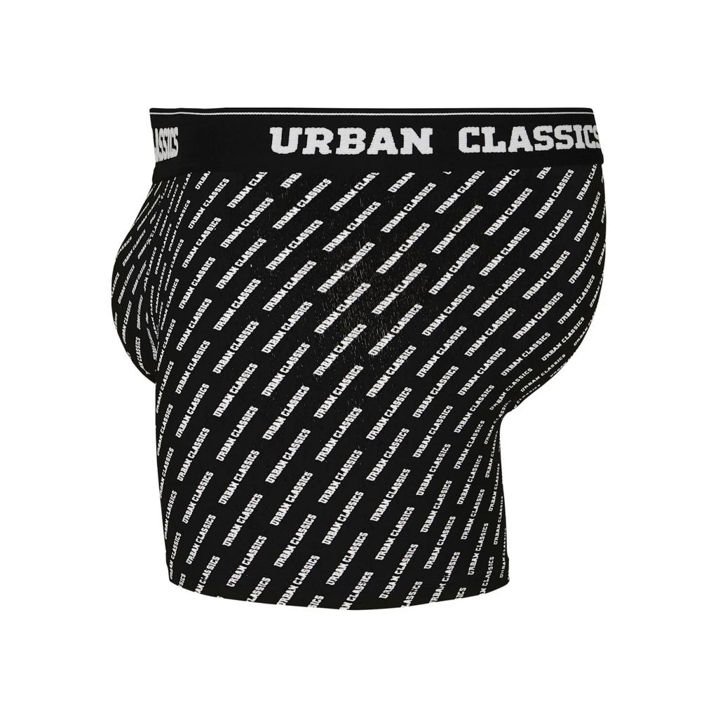 Urban Classics Mens All-Over Print Boxer Shorts (Pack of 3)