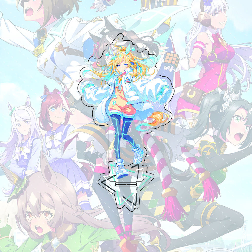 Game anime Pretty Derby 15 cm acrylic stand figure standing model multiple theme series desktop decoration gift