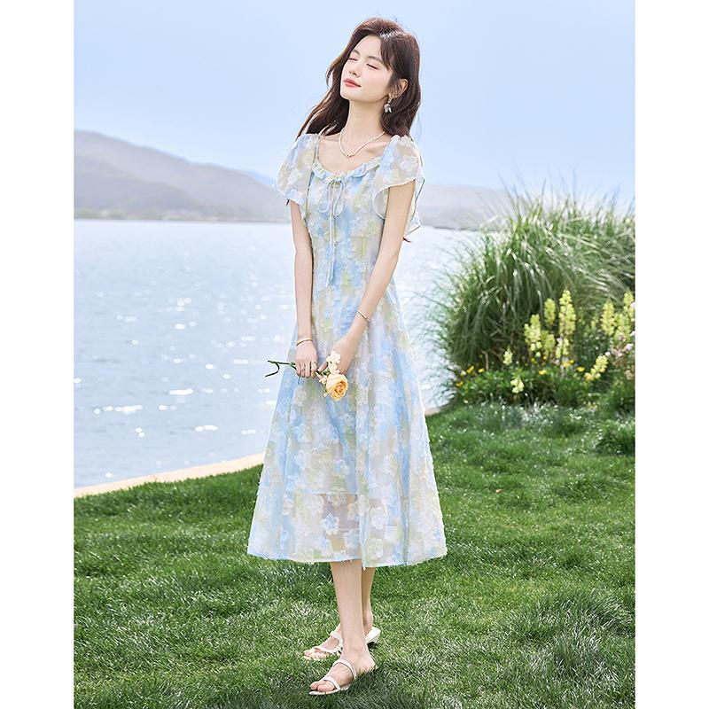 Design Sense Niche Fashion Temperament Slimming Dress for Small Figures