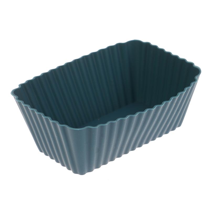 6 шт./набор силиконовых формочек для кексов, круглые, квадратные, прямоугольные, многоразовые, антипригарные формы для кексов, инструменты для украшения выпечки