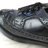 Туфли дерби из кожи 90-х TOD’S с крылышками Мужские 8 26,5-27,0 Черные(ИСПОЛЬЗОВАЛ)