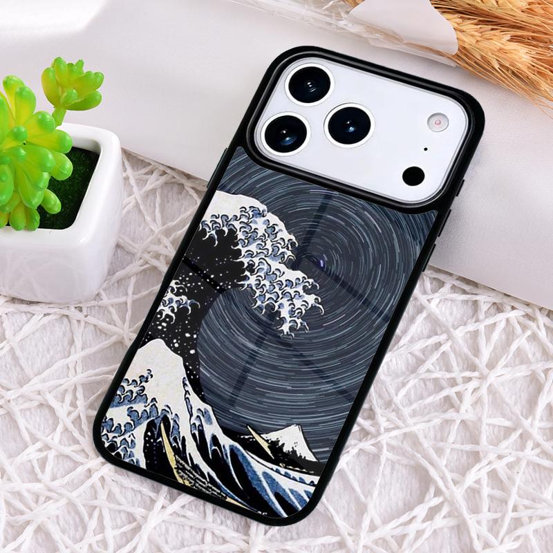 Большая волна у Канагавы Ударопрочный чехол для телефона для iPhone 17 Air 16e 15 11 12 14 13 Pro Max Обложка Coque