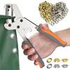 Handheld Installation Eyelets Button Pliers Comfortable Handle Manual Puncher  Hand Tool