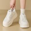 Muffin Platform Women's 2026 New Spring Versatile Student Non-slip Heightening Casual Sports Board Shoes