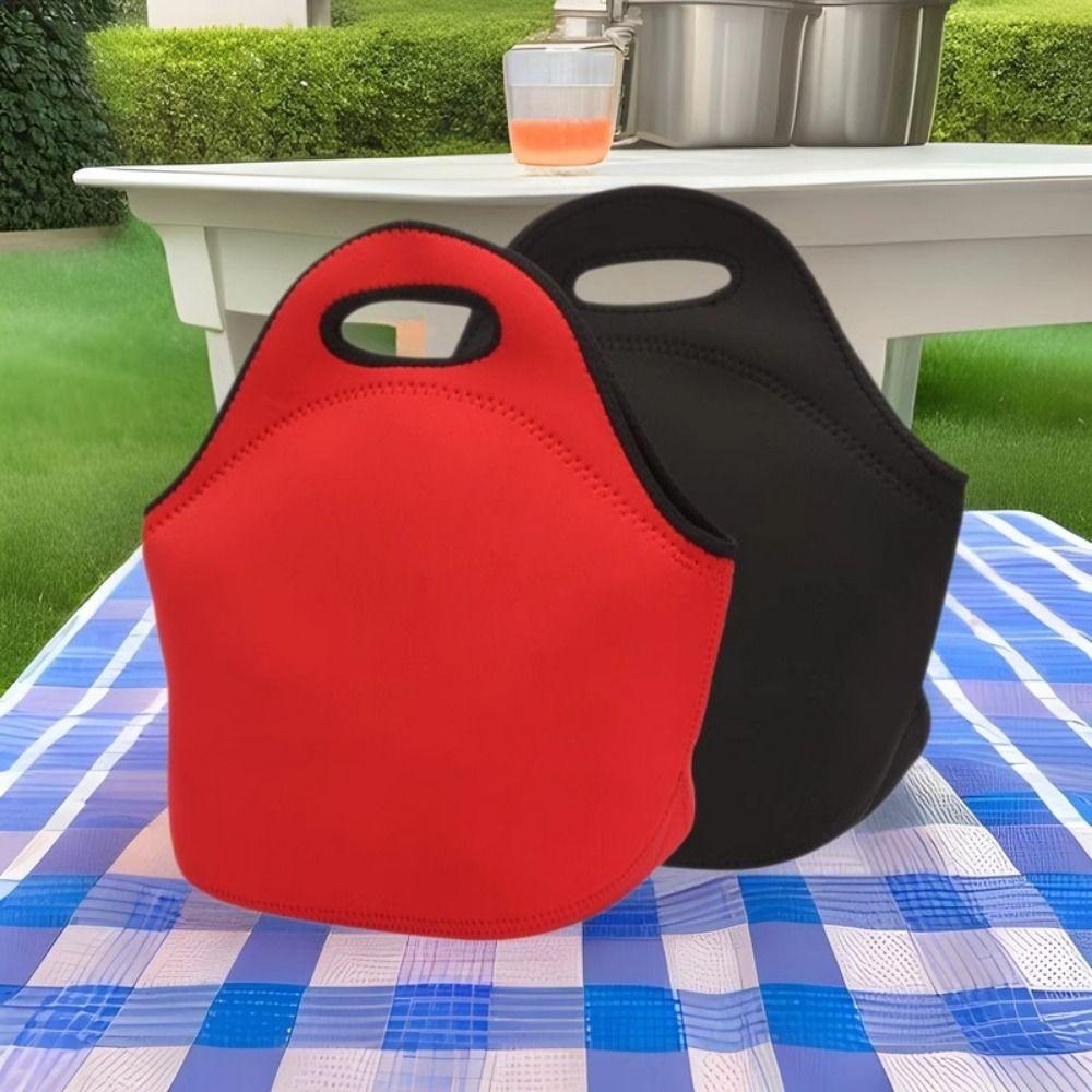 Neoprene Insulated Dinner Bags Portable Insulated Lunch Bag Versatile Lunchbox Daily