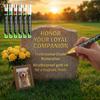 Gold Color Tombstone Touch Up Paint Pen Tombstone Inscription Pen  Tombstone Restoration