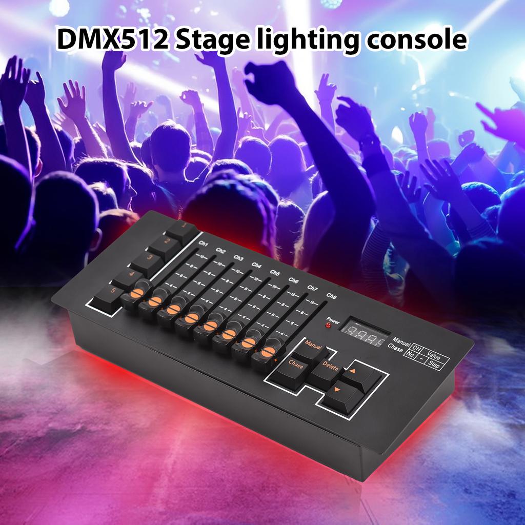 Контроллер DMX DMX 512 40-канальный сценический контроллер DJ Light для DJ Lights Party Light Shows Disco