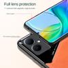 Leather Texture Case For VIVO Y03 Y17S Y27 5G Y16 Y36 Y35 Y77 Cover With Car Magnetic Suction Holder Coque Fundas Capa