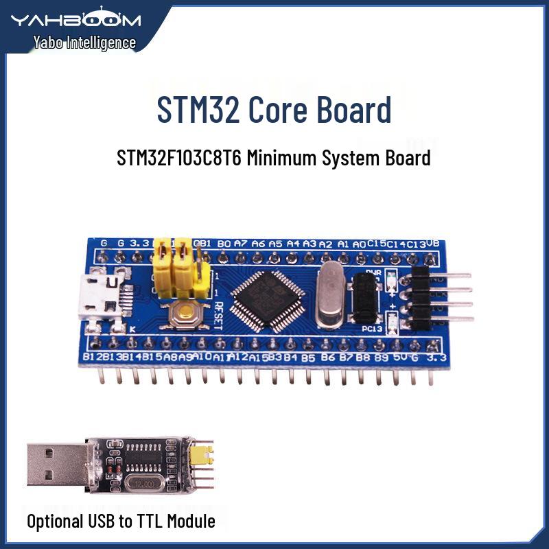 Плата разработки микроконтроллера STM32F103C8T6: Компактное ядро ARM для экспериментов и обучения