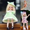 30cm Princess Doll Clothes Cute 1/6 BJD Doll Dress Set Doll Dress Accessories