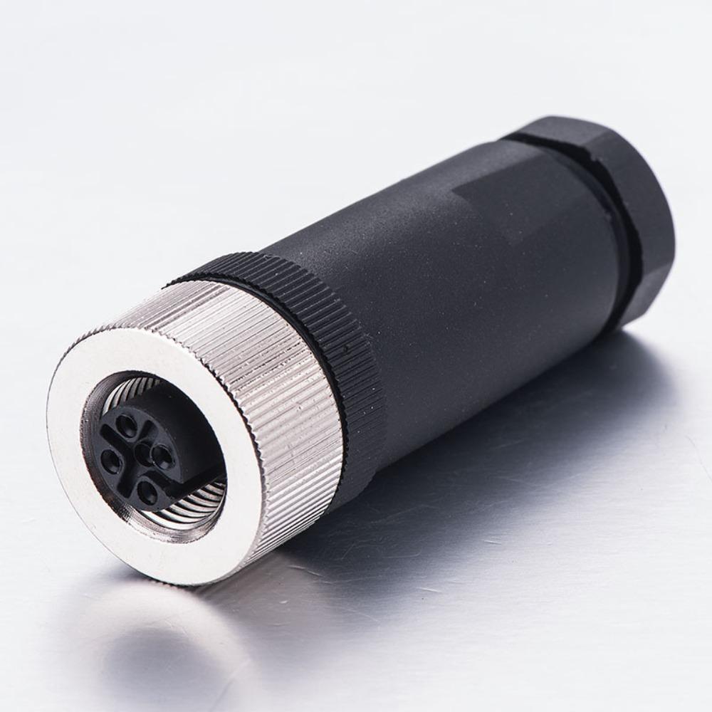 Sensor Plug M12 Aviation Plug Connector Screw Threaded Coupling M12 Sensor Connector