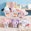 Очаровательная плюшевая игрушка Sanrio My Sweet Piano Kuromi My Melody Hello Kitty Мягкая набивная кукла для украшения кровати Подарок на день рождения для ребенка