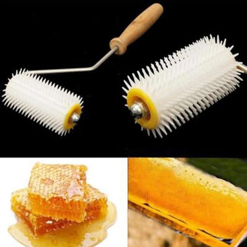 1PC Bee Honey Extracting Uncapping Needle Roller Plastic Beekeeping Comb Tools Kit Home Garden Supplies