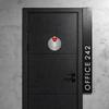 Door Sign 6 Options-Do Not Disturb,Out Of Office,In A Meeting,Please Knock,Back Soon,Working Remotely,Privacy Office Sign for Door 6 Inch, Brushed