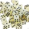 50 Pieces 12mm Acrylic Six Sided D6 Dies RPG Roleplaying Game Props
