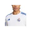 adidas Футболка с ДНК «Реал Мадрид» белая мужская уличная одежда IT3814