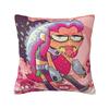 Cartoon Go Pillow Cover T-Teen Square Pillow Case Cushion Cover Retro Trendy Graphic Pillowcases For Sofa Home Decorative