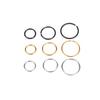 Surgical Steel Nose Studs Small Thin Lip Stus Hoop Ring Earring Body Piercing