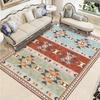Home Ethnic Living Room Rug Coffee Table Sofa Rug Bohemian Rug Scandinavian Retro Floor Mats Bedroom Decoration Carpet