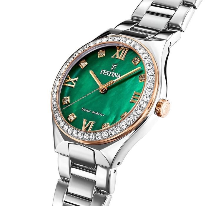 Montre Femme FESTINA SOLAR ENERGY en Acier Gris - 244211