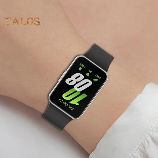 Силиконовый ремешок для часов, регулируемый ремешок для часов, водонепроницаемый, высокоэластичный, приятный к коже, защищенный от пота браслет для умных часов для SamsungGalaxy Fit3