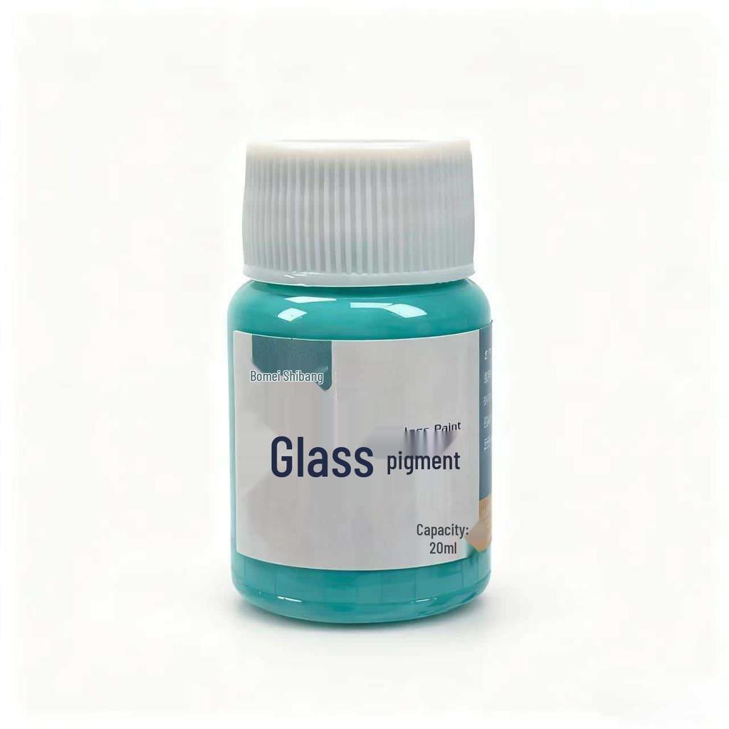 20ml Children's Non-Bake Glass Paint for DIY & Creative Glass Decoration - Waterproof & Handmade
