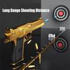 Автоматический игрушечный пистолет Desert Eagle, механический пистолет для непрерывной стрельбы с выбросом гильз, мягкая игрушка для стрельбы для детей