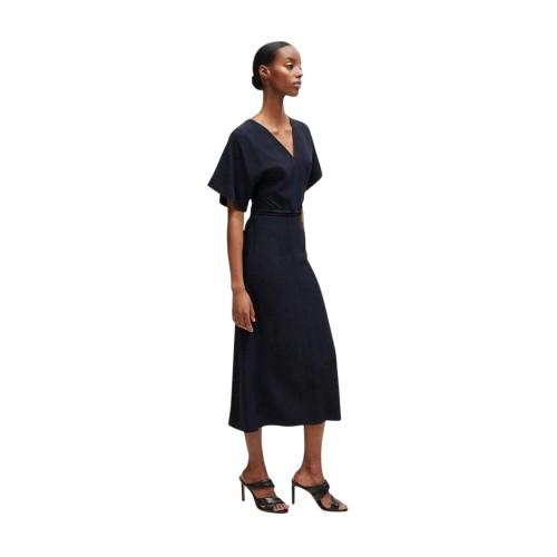 Boss Womens/Ladies A-line Fitted Kimono Sleeve Midi Dress