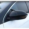 Car Decoration Carbon Fiber Glossy Black Door Mirror Cover For Vauxhall Opel Astra MK7 Car Rearview Accessories