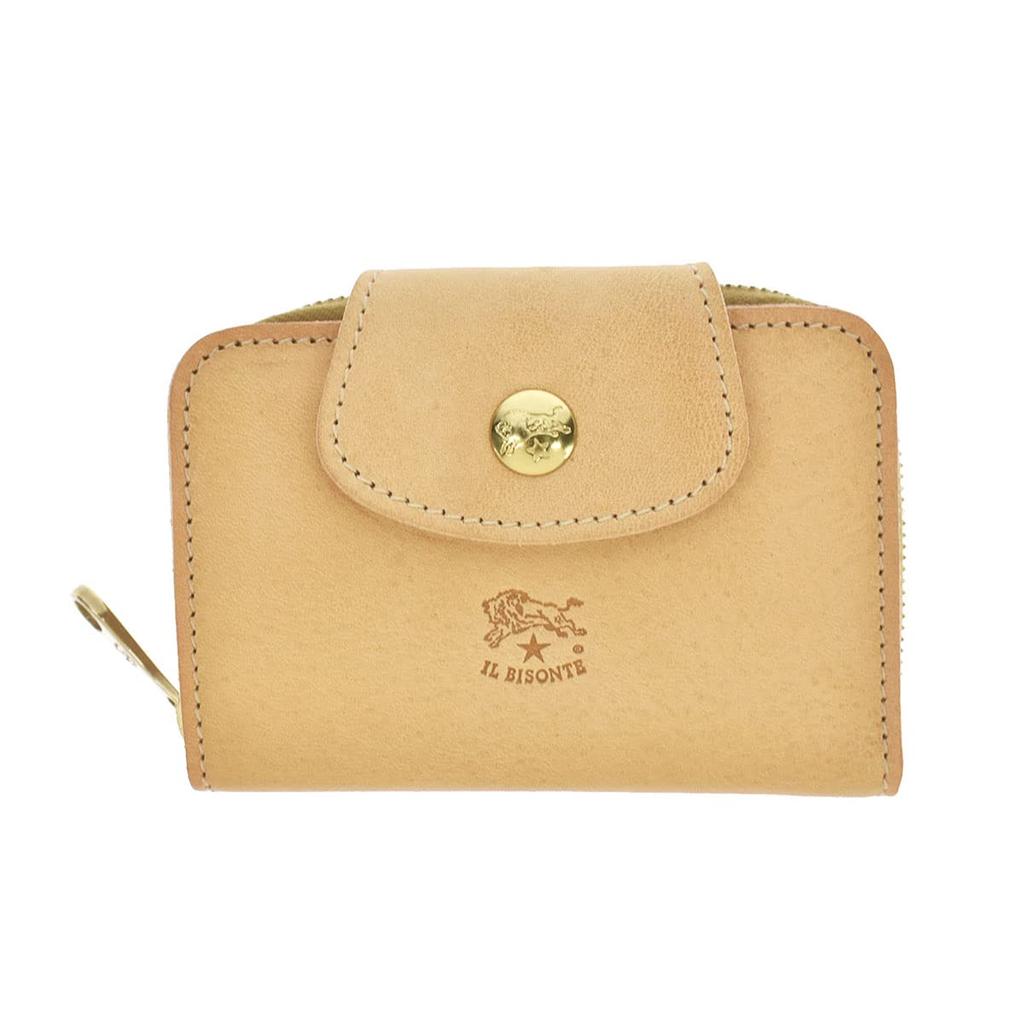 Key Case Natural NATURALE SMALL WALLET ACERO SSW013 PV0005 NA106B [Il Bisonte] [Item]