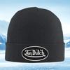 Логотип Von Dutch с надписью овальная рамка Мужская Женская Унисекс Вязаная Шапка Бини Шапка-свитер Зимняя Теплая Рождественская На открытом воздухе Велосипед