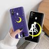 Чехол Sailor Moon TPU для iPhone XR 7 8 14 15 11 12 13 X XS Pro Max Xiaomi Redmi 13C Note 9 Samsung A22 S23 S24 Ultra Plus VIVO