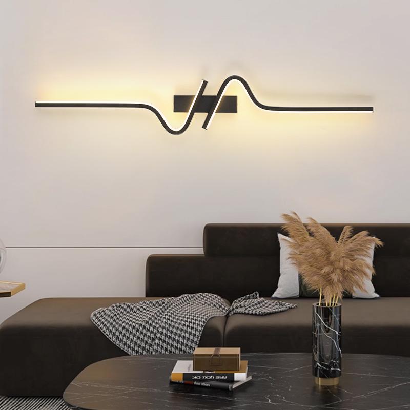 Xiaomi Modern Led Wall Lamp Minimalist Bedroom Bedside Wall Sconce Led Lights for Living Room TV Sofa Home Decor Background Wall Lamp