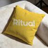 Hot RRitualsing Cushion Cover Soft Decorative Pillow Case Suitable for Bedroom Sofa Car Travel Use