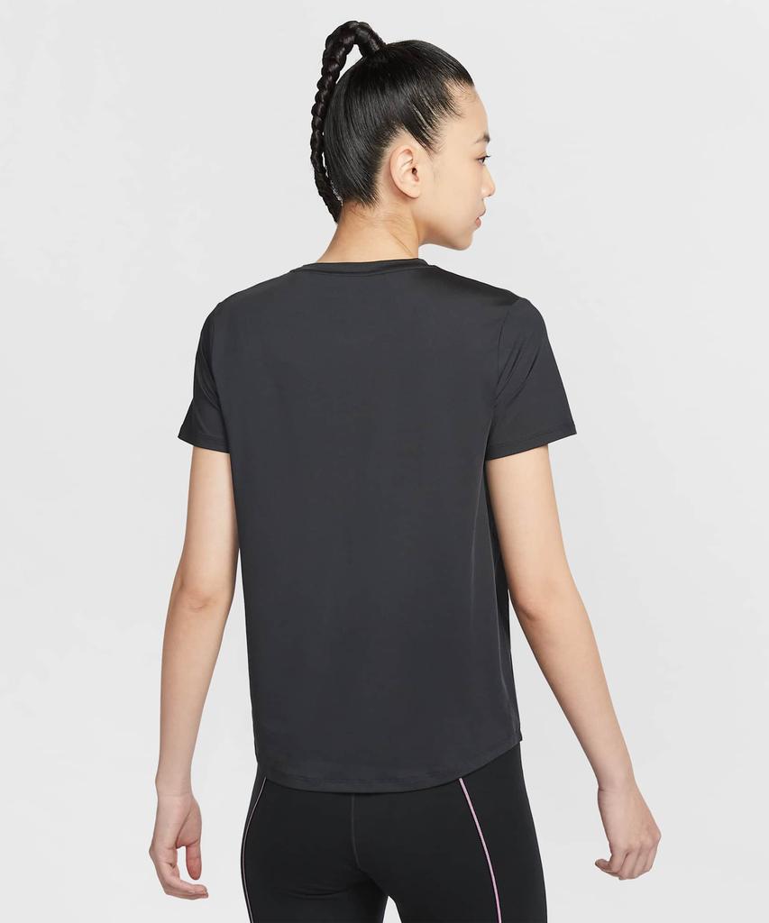 NIKE One Classic Dry Fit Short Sleeve Top W - Black:White / Fn2799-013