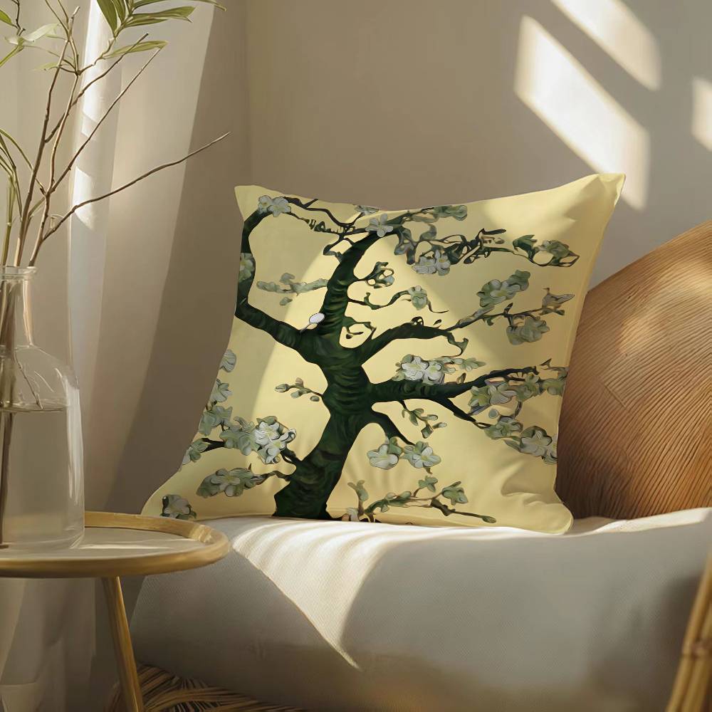 Акварельная живопись с изображением орхидей, наволочка, шелковистая, элегантная, удобная, для дивана-кровати, невидимая молния, пляжная наволочка