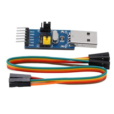 Модуль адаптера-конвертера USB в IIC I2C UART с перемычками, модуль адаптера для последовательной загрузки USB в TTL