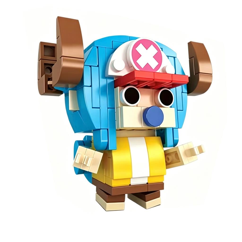 Anime Movie Character Bricks Chopper Ace KAIDO Nami Building Blocks Set Toys For Children Adults Gifts Bricks Assemble