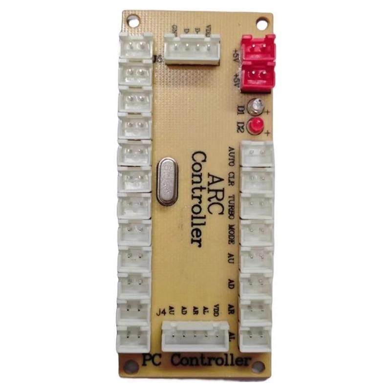 Zero Delay Arcade Usb Encoder Pc To Joystick Arcade Rocker Circuit Board Controller Panel For Diy Tv Box Player Arcade Game