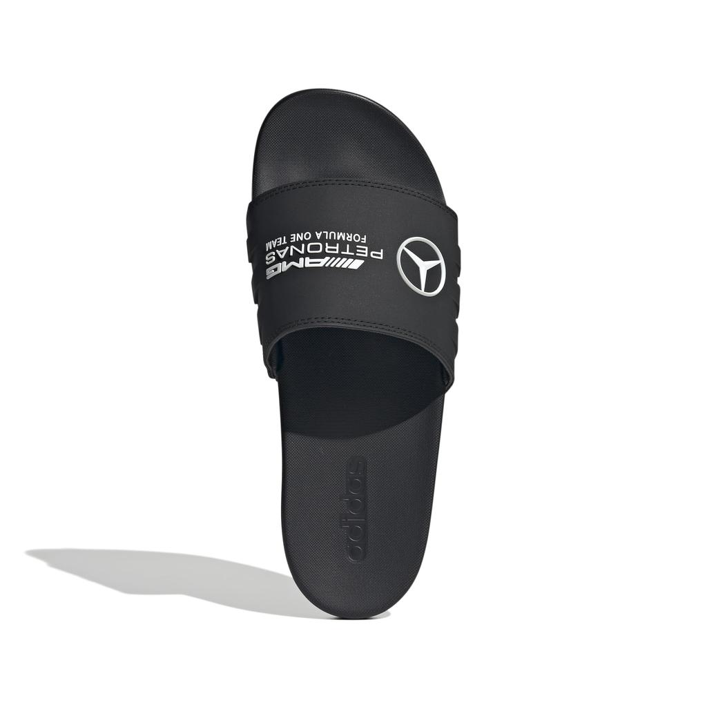 Adidas Mercedes AMG Petronas Formula One Team Adilette Comfort Сандалии Основной черный Размер см OMW51, Черный/Белый/Основной (JR1070), +25,5