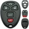 Replacement Key Fob Shell Case Fits for Chevy 2007-2014 Equinox Avalanche Silverado Escalade Tahoe Suburban GMC Yukon OUC60270, OUC60221 Keyless